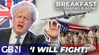 Prepare for WAR US to station NUKES in UK as Boris VOWS to fight Putin [upl. by Nollahs]