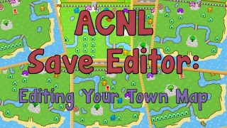 ACNL Save Editor How to Edit Your Town Map [upl. by Haggai]