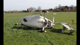 Gyroplanegyrocopter landing accidents amp possible errors [upl. by Nnylarak]