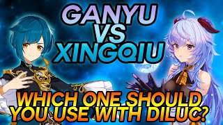 GANYU VS XINGQIU  Who Is The Best SUBDPS For DILUC Genshin Impact [upl. by Vipul527]