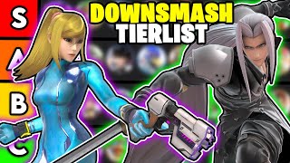 Smash Ultimate DOWN SMASH Tier List [upl. by Ariane325]