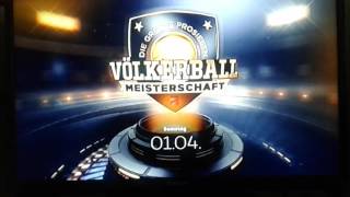 Die Grosse ProSieben Völkerball Meisterschaft  Trailer März  2017 [upl. by Standing]