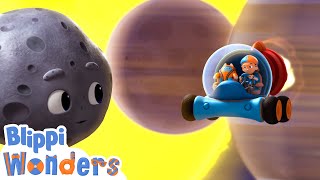 Gezegenler 🪐 Blippi Türkçe  Çocuklar için Eğitici Videolar [upl. by Ellierim]