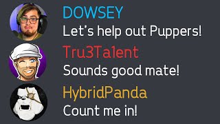 DOWSEY vs Tru3Ta1ent amp HybridPanda for Charity [upl. by Giglio743]