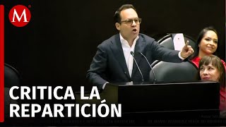 Clemente Castañeda critica asignación de plurinominales durante sesión del Congreso General [upl. by Ludewig]