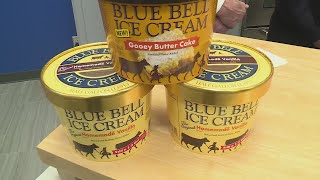 Blue Bell Ice Creams newest flavor Gooey butter cake [upl. by Sucramraj604]