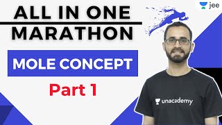 JEE Mole Concept  1  All In One Marathon  Unacademy JEE  JEE Chemistry  Paaras Thakur [upl. by Hallock]