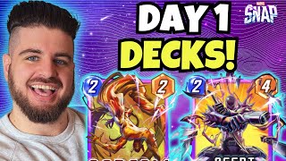 My Top 7 AWESOME DECKS To Play On Day 1 Of The NEW META  Top 100 Decks  Post 1010 OTA [upl. by Flatto105]