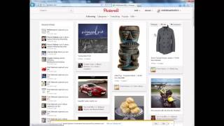 How to Add the Pinterest Bookmarklet [upl. by Nabalas]