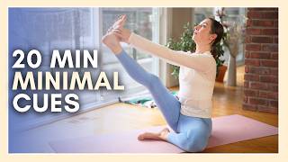 20 min Intermediate Yoga Flow  Minimal Cues Silent Yoga [upl. by Shamus]