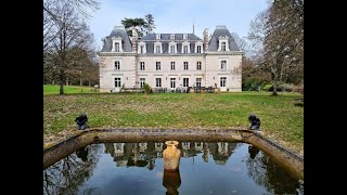 C19th chateau for sale in the Touraine [upl. by Natye164]