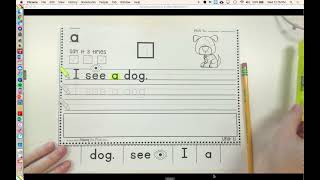 Sight Word Sheet Explanation [upl. by Middleton707]