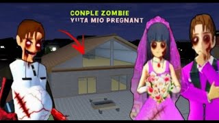 YUTA Bridgeroom amp MIO Bridge Horror Weeding Couple 😱  SAKURA School Simulator Horror Drama 👺 [upl. by Otsugua701]