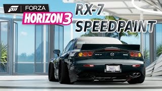 FORZA HORIZON 3  INTRO RX 7 NFS PRO STREET [upl. by Aieki]