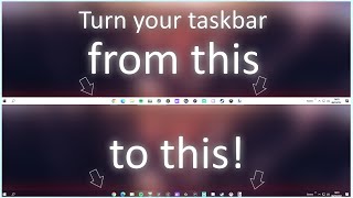 How To Have A Transparent Taskbar Windows 10 [upl. by Nalid]