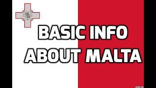 Malta  Basic Information  Everyone Must Know [upl. by Madden]