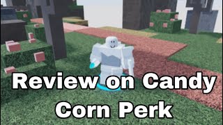 Candy Corn Perk Review Critical Tower Defense [upl. by Haimerej152]