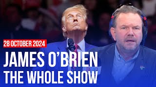 Trump supporters supporting fascism  James OBrien  The Whole Show [upl. by Nosloc]