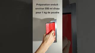 Apprendre à ratisser un mur avec une lame à lisser [upl. by Aivle680]