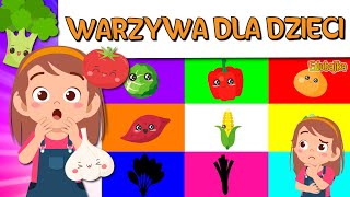 Warzywa  Filmy edukacyjne  Zagadki dla dzieci 🥕🥕🥕 [upl. by Otsirave]