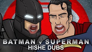 HISHE Dubs  Batman V Superman Comedy Recap [upl. by Tamah]