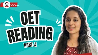 Skimming amp Scanning  OET Reading Tips  OET Reading PartA [upl. by Brigette]