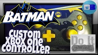 How to paint Xbox One Controller  Batman A Drumblanket DIY Project [upl. by Decima683]