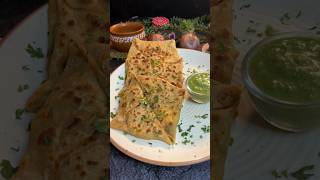 Lifafa Paratha 💜 paratha paratharecipe paneerparatha paneerparatharecipe dinnerrecipe lunch [upl. by Button]