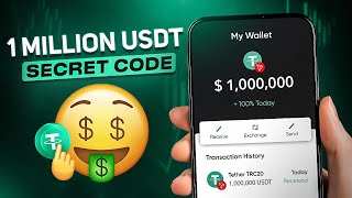 FREE 1 MILLION USDT HACK Quick and Simple Strategies [upl. by Ardene]