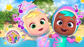 Stars on Stage 🎤 CRY BABIES Songs 💧 Party in Tropical Island 🐠🌴 KARAOKE  Cartoons amp Songs for Kids [upl. by Marchelle]