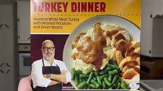 Andrew Zimmern Frozen Turkey Dinner Review [upl. by New]