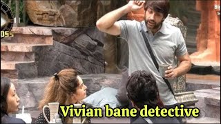 Vivian bane ghar ke ander detective or liya chahat se badlabigboss [upl. by Llerrot]