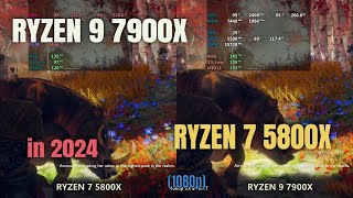 Ryzen 5800X vs Ryzen 7900x [upl. by Lenee]