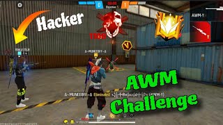 Free Fire 🔥 Lone Wolf AWM Challenge King 👑 Pakistan Server 🇵🇰  Muneeb FF YT 😱😱 [upl. by Oznarol]