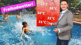 Zwischen MegaHitzewelle und ein bisschen Sommerwärme Wohin gehts beim Wetter nächste Woche [upl. by Maletta]