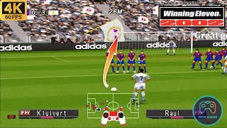 Top 3 Best Free Kicks  Winning Eleven 2002  Duckstation PS1 on PC Full Game 4K60 [upl. by Garold]