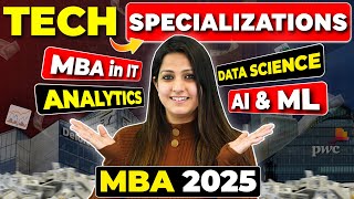 💥Top 5 MBA Tech Specializations🤩Best MBA Course IT Specializations💥mba mbaspecialization viral [upl. by Ellecrag]