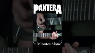 5 Minutes Alone  Pantera [upl. by Eirotal]