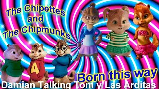 The Chipettes and The Chipmunks Born this way LipsyncVideo [upl. by Einaeg18]