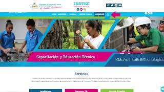 ¿Cómo Matricularte de Forma Presencial o Virtual  Tecnológico Nacional INATEC [upl. by Reseda]