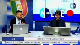 NapoliRoma due dubbi per Conte le ultime sul futuro di Kvaratskhelia 🔴 CN24 LIVE [upl. by Rosemary]