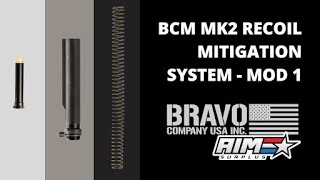 BCM MK2 Recoil Mitigation System Mod 1 [upl. by Pate]