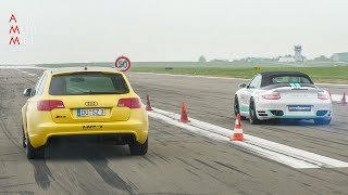 950HP HPT Audi RS6 V10 vs 900HP 9ff 900R [upl. by Nujra]