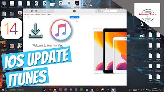 How to Update ios of iPad Using iTunes 2021 [upl. by Rahsab]