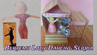 Mila dan Catnap BERTEMU LADY DANCING SERBIA 😱  3M Family [upl. by Aitram]