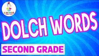 DOLCH WORDS for Kids Second Grade Dolch Sight Words  Learn Sight Words and Dance [upl. by Hajan]