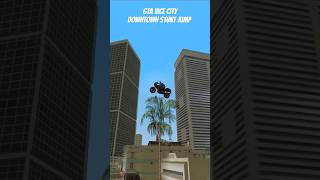 GTA Vice City  Downtown stunt jump using PCJ 600 [upl. by Ellecrag]