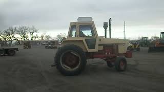 3326 1972 Case 1270 Agri King 2wd Tractor [upl. by Arais]