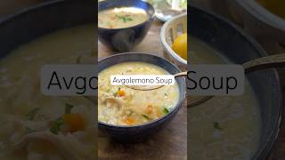 Greek Avgolemono Soup  Chicken Soup Recipe soup souprecipe chickensoup [upl. by Ayet]