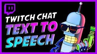 How to Text To Speech your Twitch Chat  TTS [upl. by Aylat446]